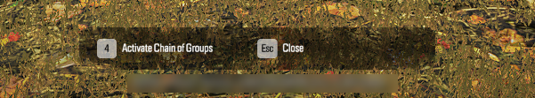 action of a chain in the ui